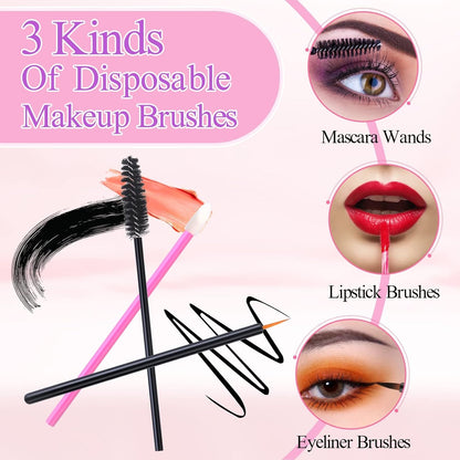 248 Pcs Disposable Makeup Applicators 