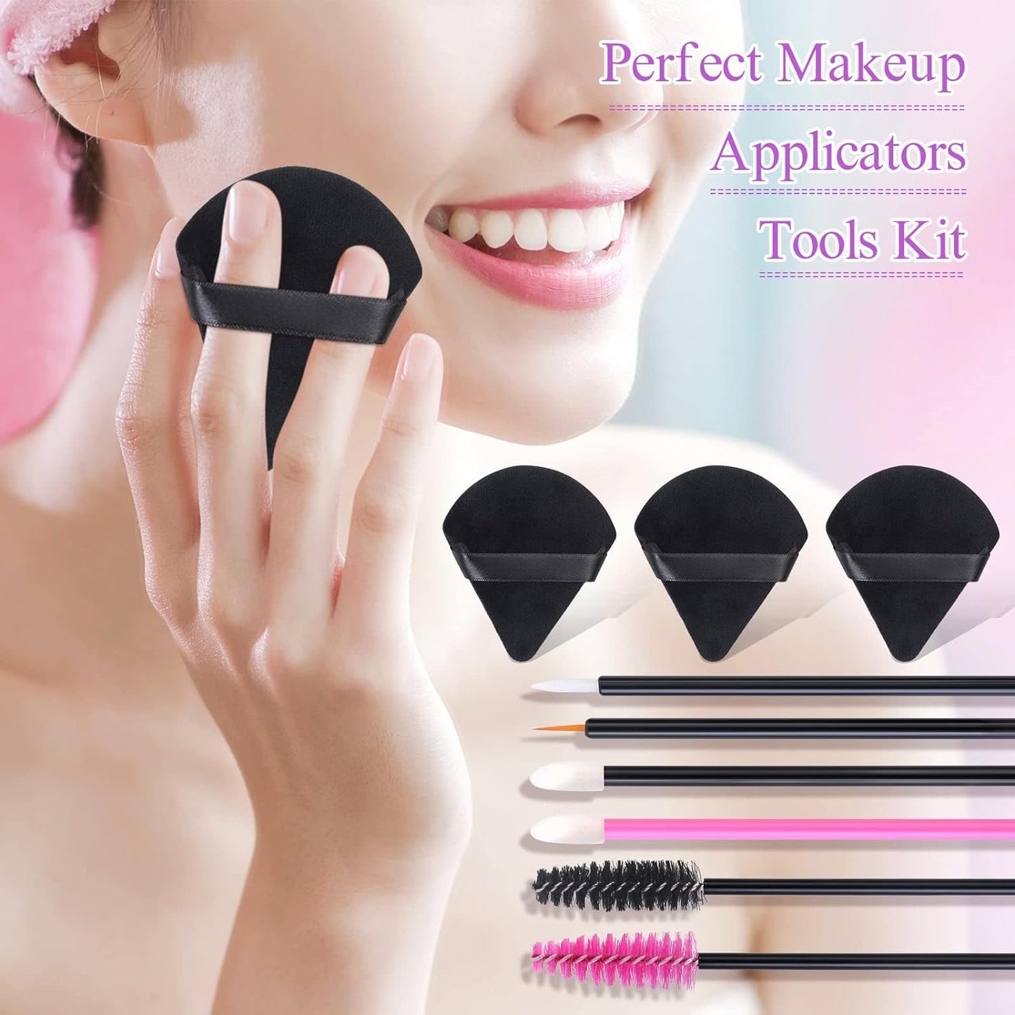 248 Pcs Disposable Makeup Applicators 