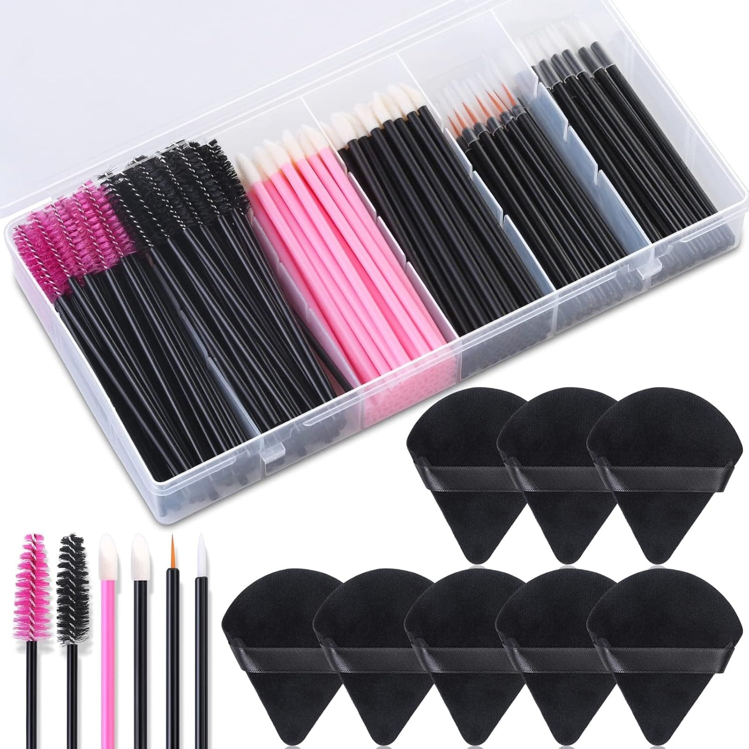 248 Pcs Disposable Makeup Applicators 