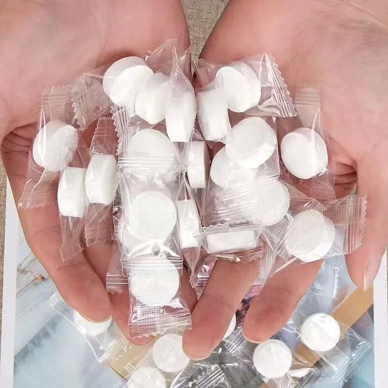 30PCS Portable Compressed Towel Disposable Facial Cleaning 